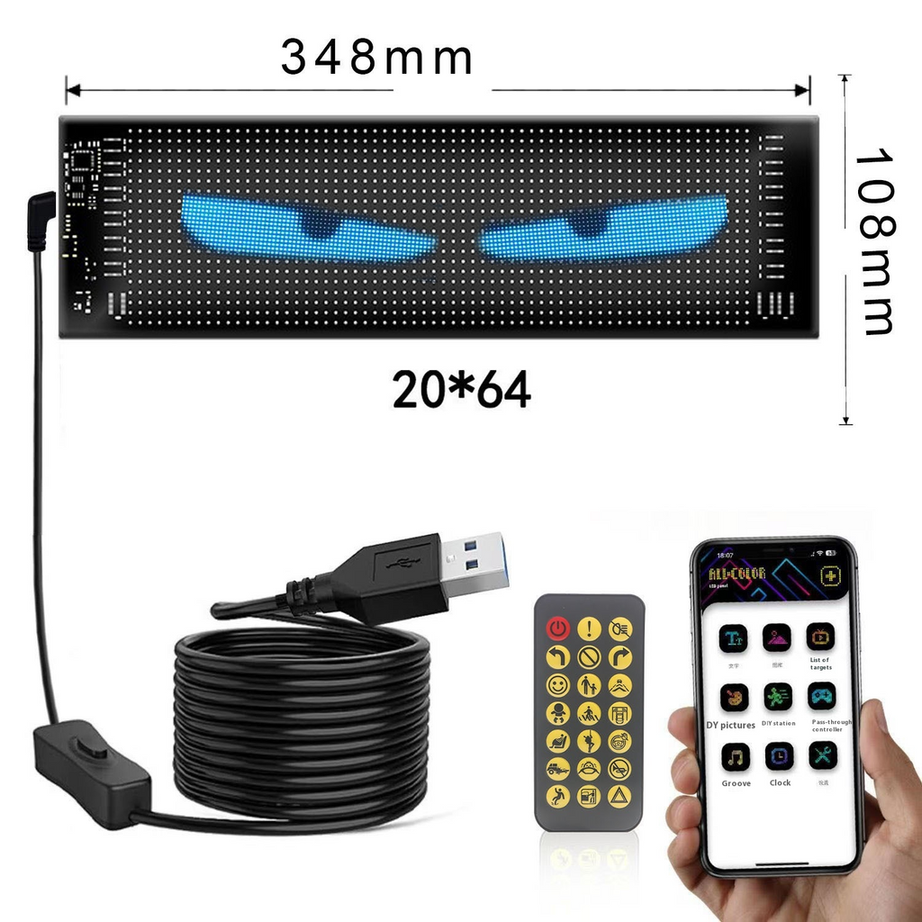 evGlows Flexible Screen